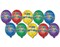 Party Central Club Pack of 240 Yellow and Green "Happy Birthday" Balloon Cutout Party Decors 4.5"